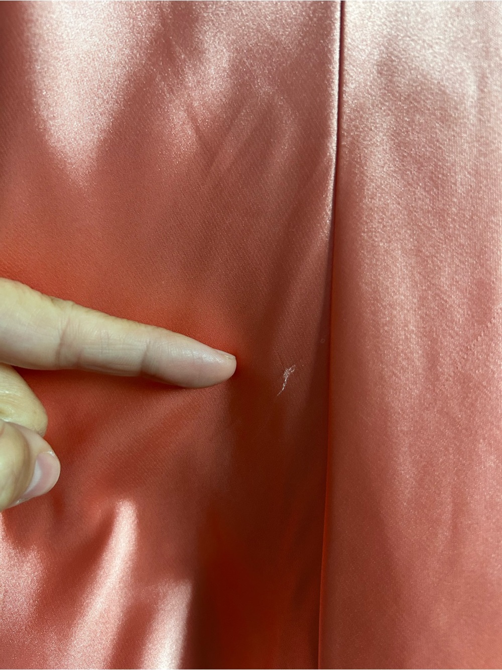 Pink Satin Ruffle Strap Mini Dress - Picture 5 of 9